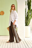 Peta Oversized Shirt, WHITE ORGANIC COTTON - alternate image 3