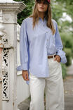 WHITE HERITAGE BLUE STRIPE