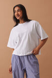 Phoebe Premium Tee, WHITE - alternate image 5