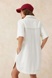 Boxy Shirt Dress, FRESH ECRU TWILL - alternate image 3