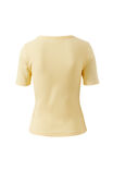 Luella Rib Tee, BUTTER - example image 3