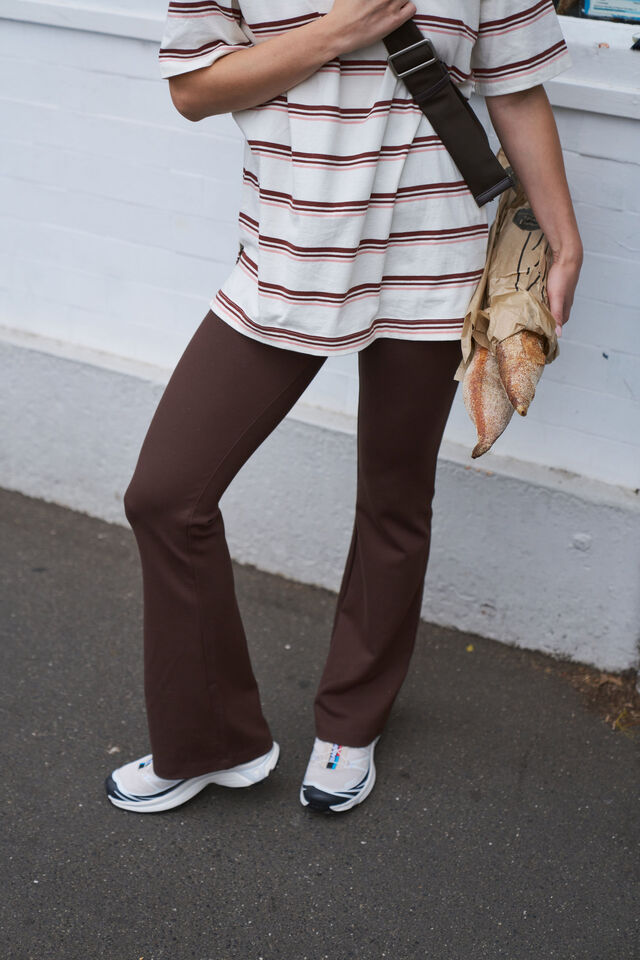 Ponte Bootleg Pant, CHOCOLATE