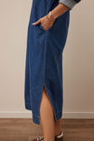 Rae Long Sleeve Midi Dress, FRESH INDIGO - alternate image 6