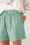 Mila Short, KELLY GREEN WHITE STRIPE - alternate image 4