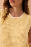 April Knit Tank, SUNNY YELLOW - alternate image 5