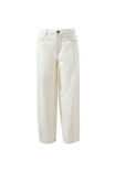 Leah Tapered Barrel Jean, FRESH ECRU - example image 2