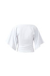 Molly Relaxed Sleeve Top, WHITE - example image 3