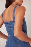 Strappy Seamed Midi Dress, FRESH INDIGO - alternate image 5