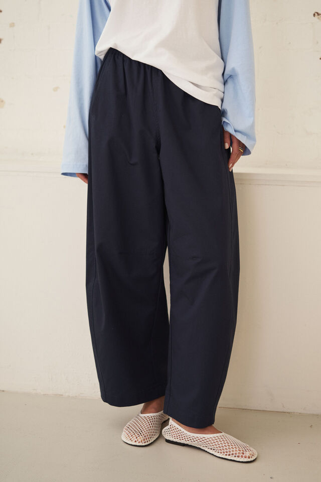 Bella Barrel Pant, TRUE NAVY