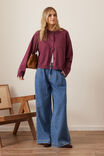 Pleat Jean, FRESH INDIGO - alternate image 5