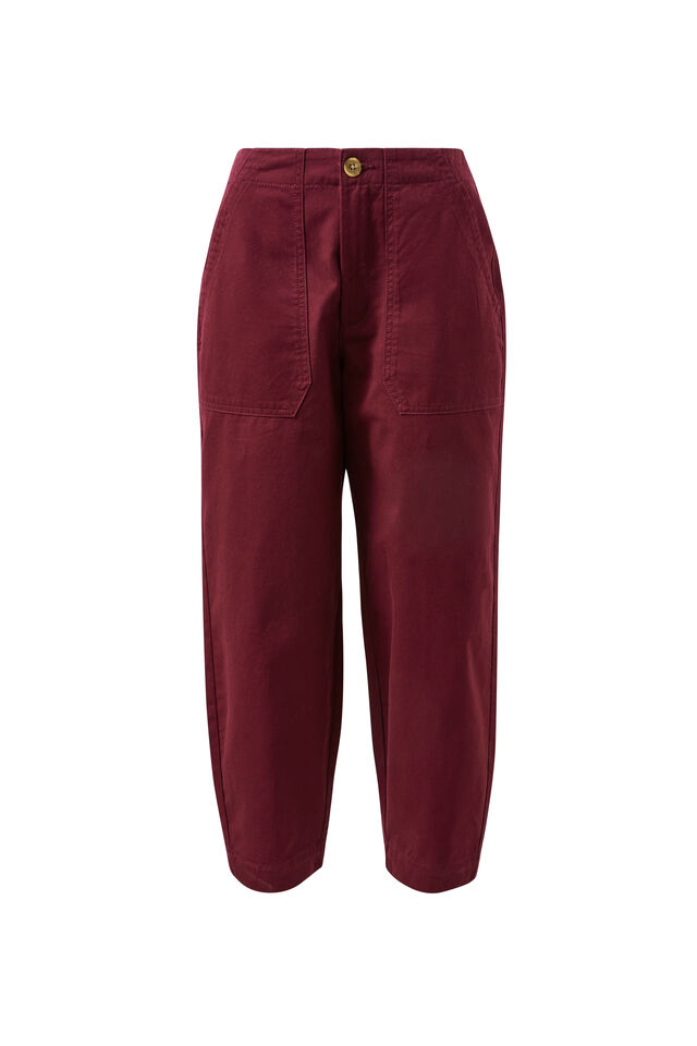 Weekender Pant, BURGUNDY