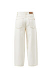 Maggie Tapered Barrel Jean, FRESH ECRU - alternate image 3