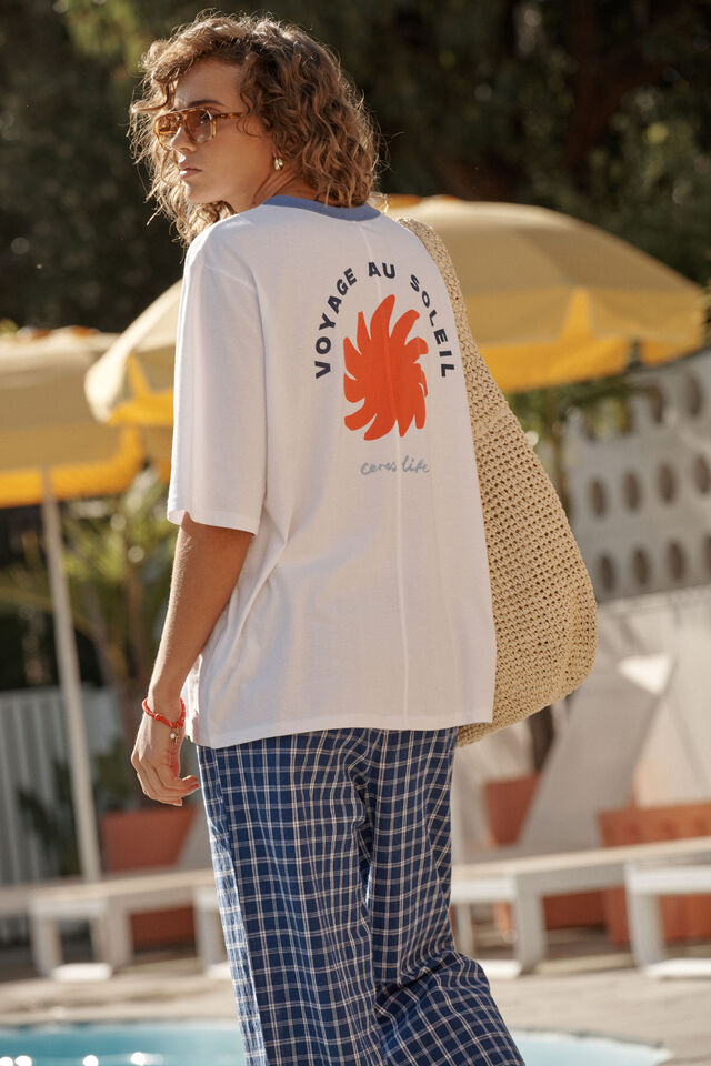 Luna Relaxed Tee, VOYAGE AU SOLEIL