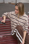 Bonnie Lofty Knit, OAT MARLE STRIPE - alternate image 7