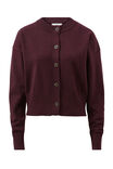 Soft Crew Cardi, WINE - alternate image 2