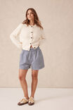 Nelly Long Sleeve Knit Cardi, EGGSHELL - alternate image 5