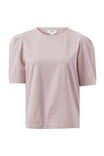 Pleat Sleeve Tee, BLUSH PINK - alternate image 2