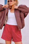Select Colour: TEXTURED RED CHECK