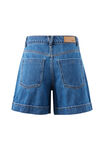 Juno Seamed Short, FRESH INDIGO - example image 3