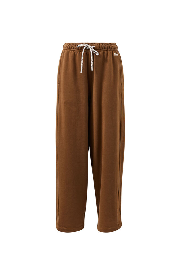 Jenna Tapered Trackpant, TOFFEE