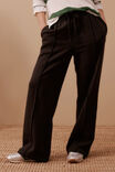 Gracie Relaxed Pin Tuck Trackpant, PHANTOM - alternate image 1