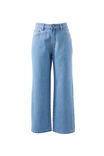 Frankie Loose Straight Jean, MID BLUE WASH - alternate image 2