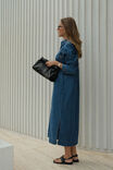 Rae Long Sleeve Midi Dress, FRESH INDIGO - alternate image 5