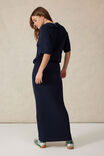 Beach Knit Maxi Skirt, NEW NAVY - alternate image 5