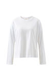 Scout Slouchy Long Sleeve  Tee, WHITE - alternate image 2