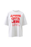 Ceres X Bhf Love Tee, AMORE WHITE - alternate image 2