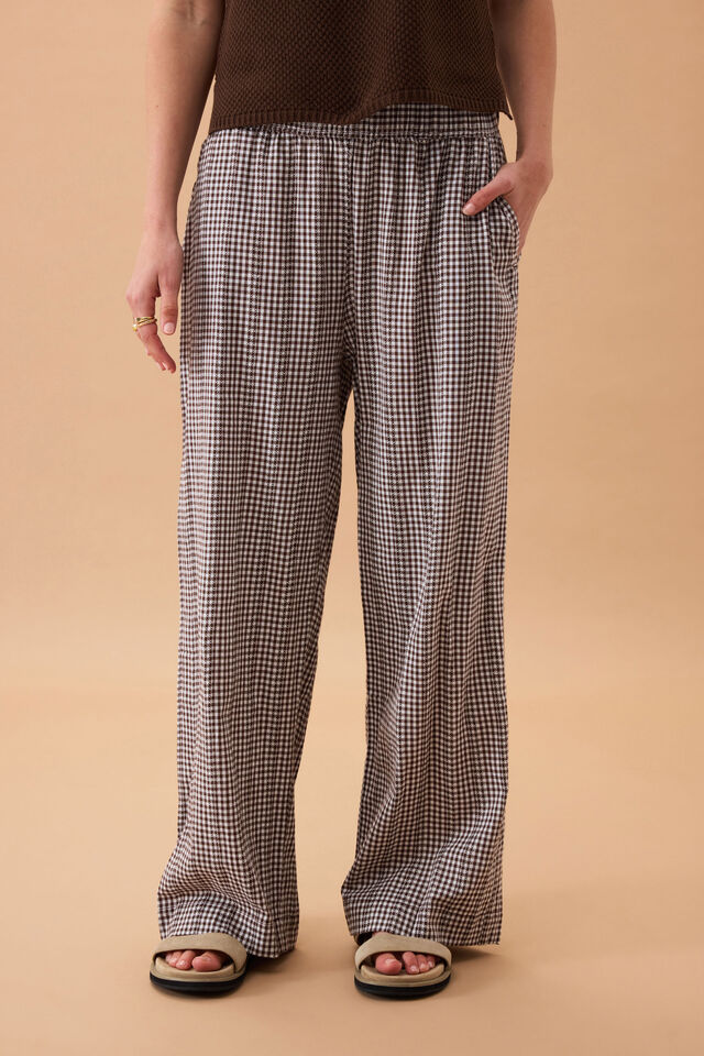 The Lounge Pant, CHOC GINGHAM