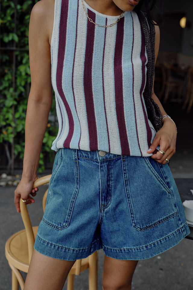 Weekender Short, FRESH INDIGO