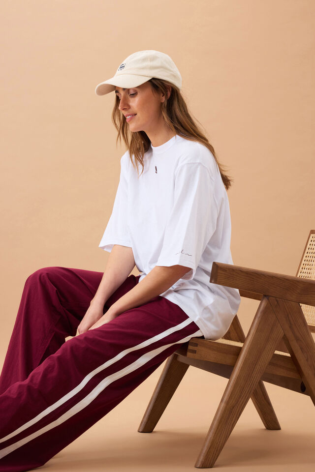 Resort Pant, POMEGRANATE
