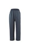 Satin Wide Leg Pant With Recycled Fibres, SMOKE BLUE - alternate image 2