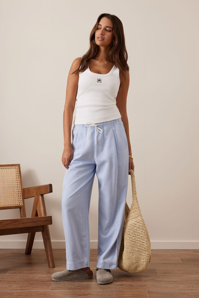 Jessie Barrel Pant, CHINA BLUE