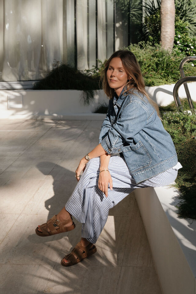 Boyfriend Denim Jacket, FRESH INDIGO