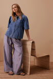 The Lounge Pant, COLLEGE BLUE WHITE STRIPE - alternate image 6