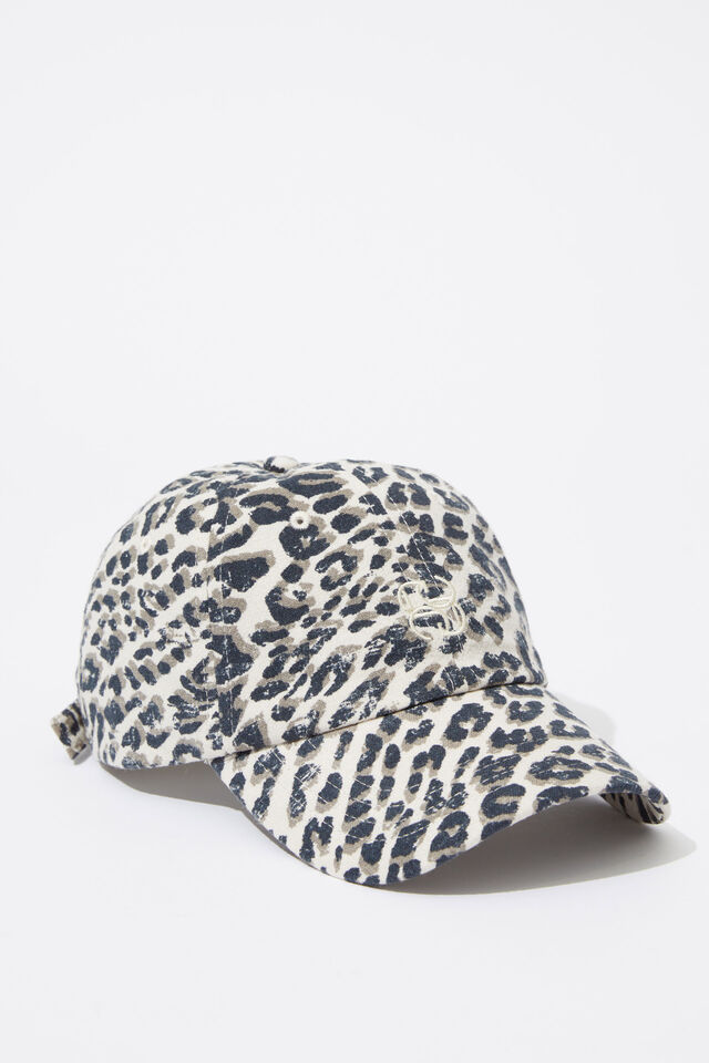 Ceres Monogram Cap, LEOPARD