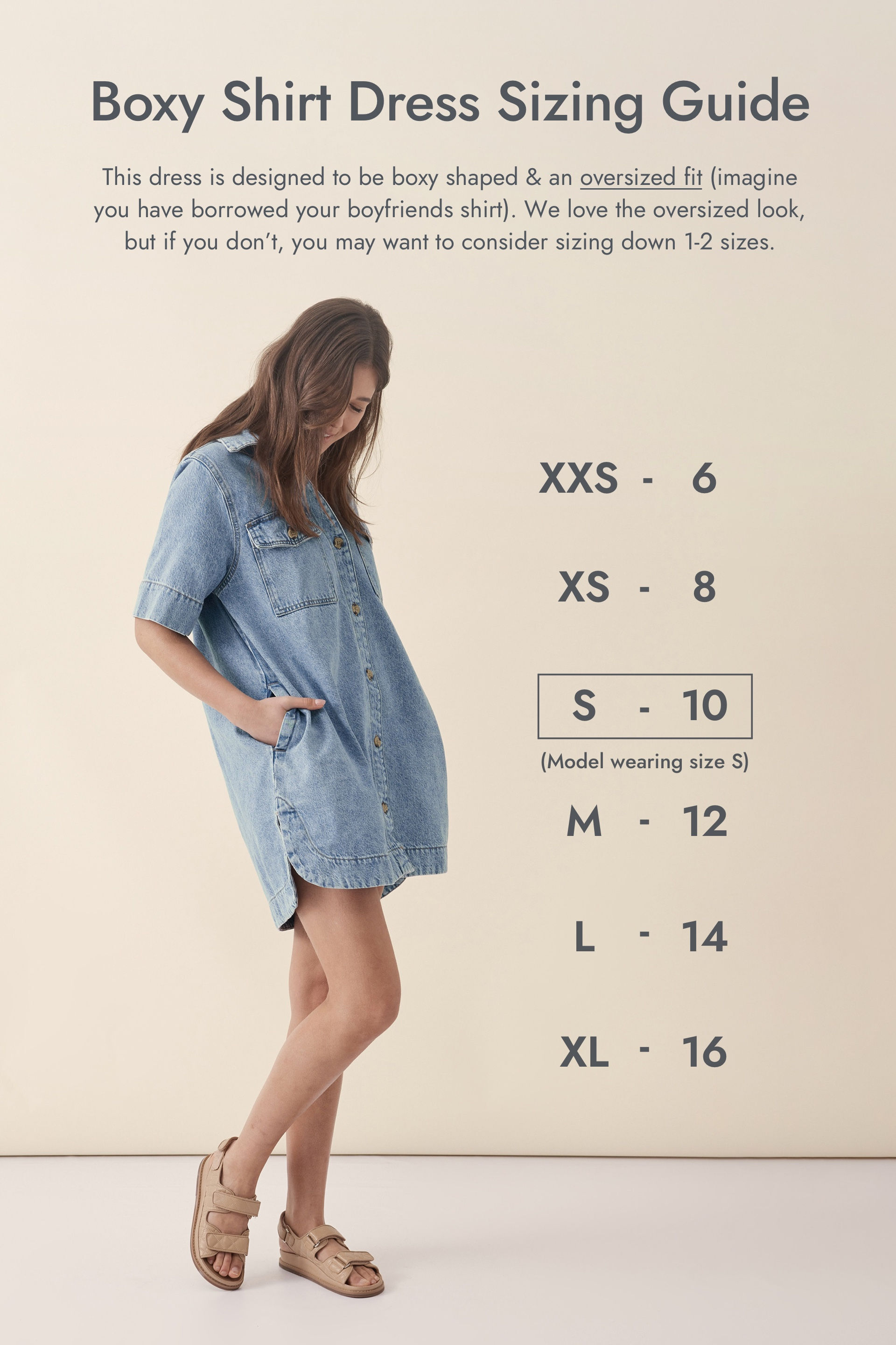 Boxy Shirt Dress