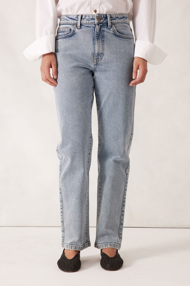 Blake Straight Leg Jean, MID VINTAGE BLUE
