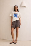 Stevie Slouchy Tee, BUFF/CERES SUNNY AFTERNOON - example image 4