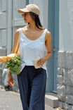 Bloom Slouchy Scoop Tank, WHITE - alternate image 6