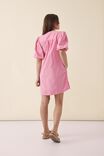 Tunic Dress In Cotton Linen Blend Eh, SACHET PINK - alternate image 3