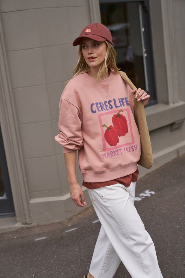 Romy Crew, PINK CLAY FARMERS MARKET CAPSICUM