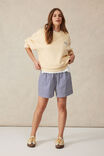 The Lounge Short, COLLEGE BLUE WHITE NARROW STRIPE - alternate image 5