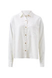 Relaxed Pocket Shirt, WHITE - alternate image 2