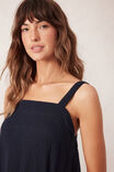 Doublecloth Poolside Dress, FRESH NAVY - alternate image 4