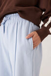 Gracie Relaxed Pin Tuck Trackpant, CHALK BLUE - alternate image 4