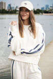 WINTER WHITE SIDE STRIPE