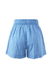 Mila Short, COBALT GINGHAM - alternate image 3